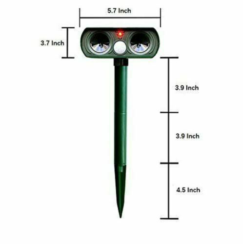 PESTBLOCK – Solar Motion Animal Deterrent for Humane Garden Protection