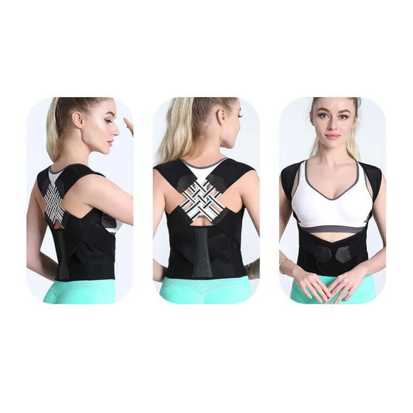 BACKGUARD – Adjustable Back Brace for Daily Posture Support and Comfort