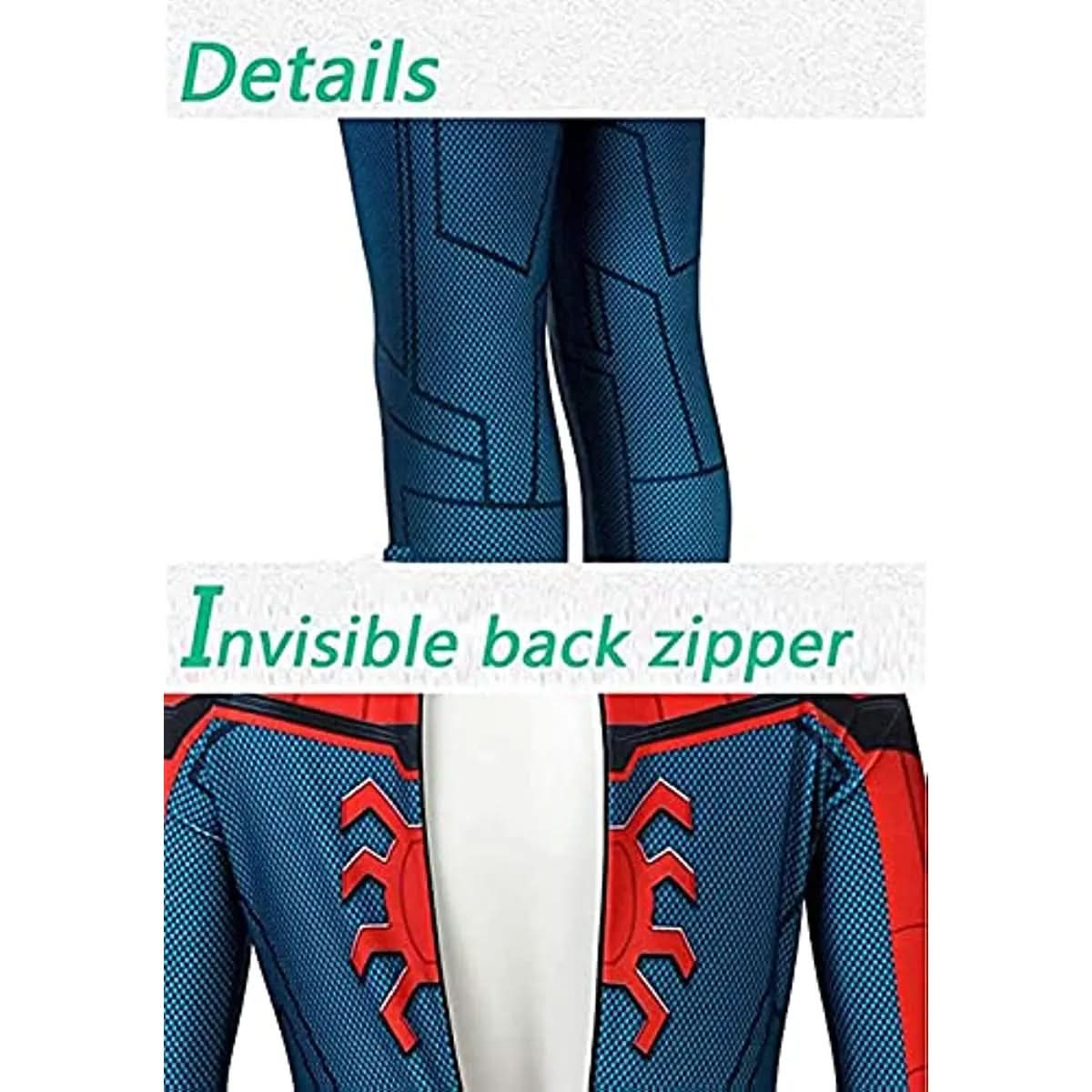 HEROFIT – Realistic 3D Superhero Costume with Full-Body Suit & Mask