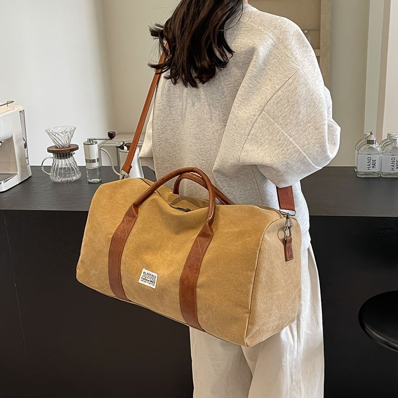 URBANTOTE – Large Capacity Vintage Washed Travel Duffel Bag