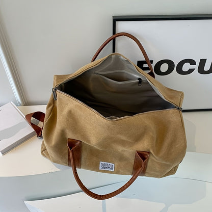 URBANTOTE – Large Capacity Vintage Washed Travel Duffel Bag