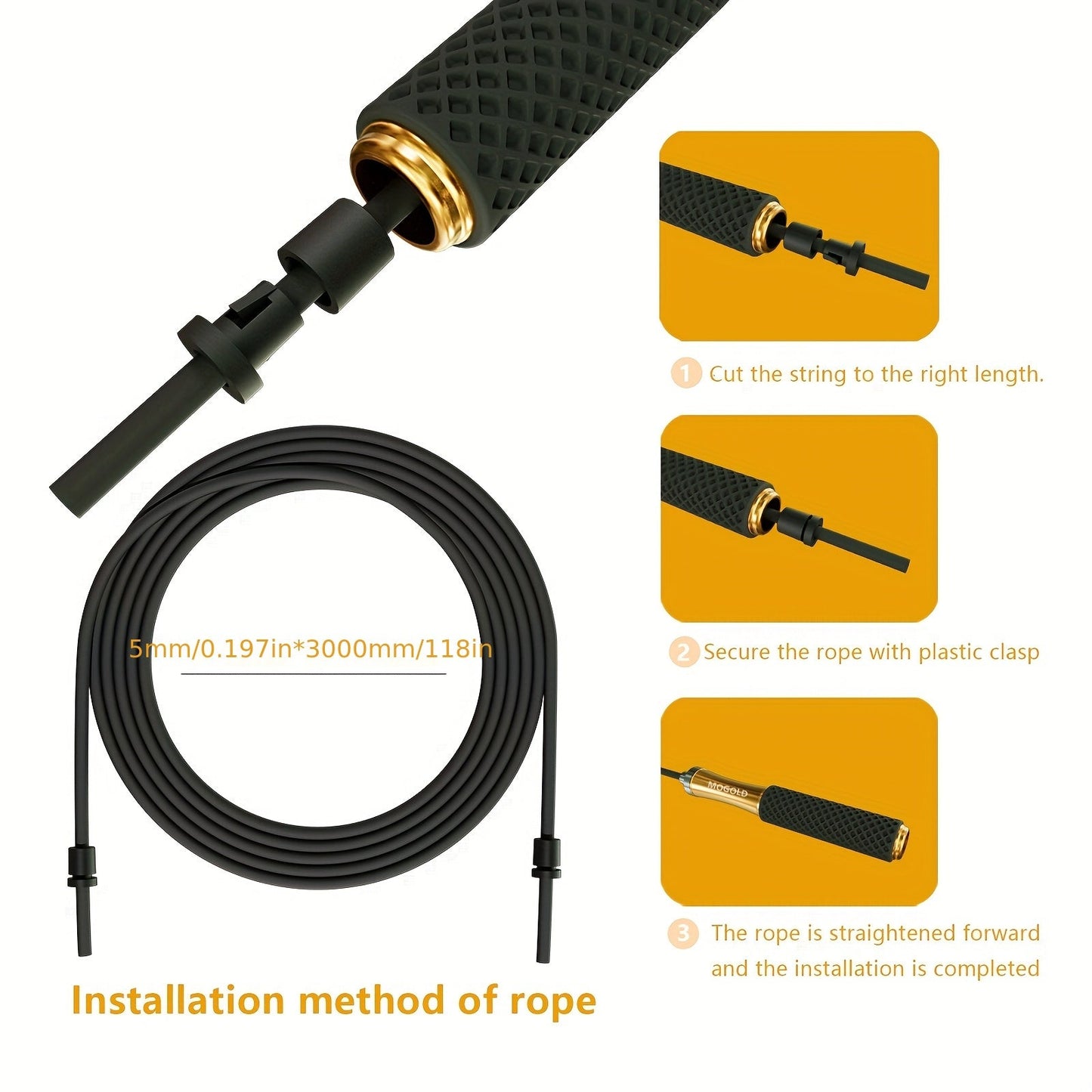 SPEEDCORE – Adjustable Weighted Jump Rope for Speed Training