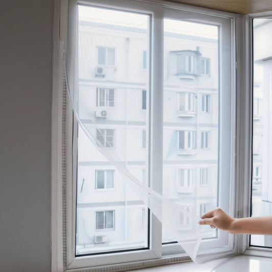PUREMESH – Self-Adhesive Mosquito Window Net Kit