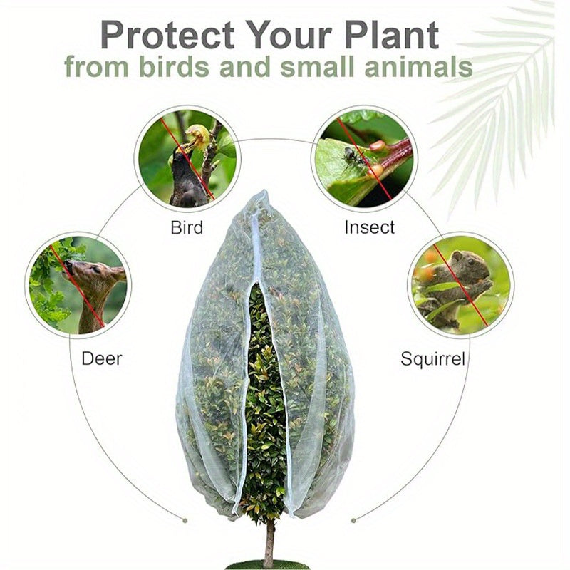 CROPVAULT – Drawstring Fruit Tree Mesh Net Bags
