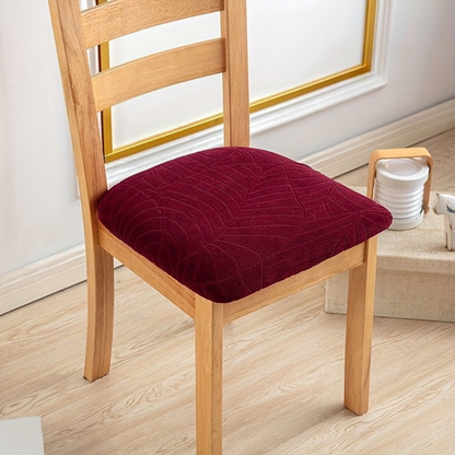 JACQUCOVER – Stretch Jacquard Chair Covers for Instant Dining Chair Renewal