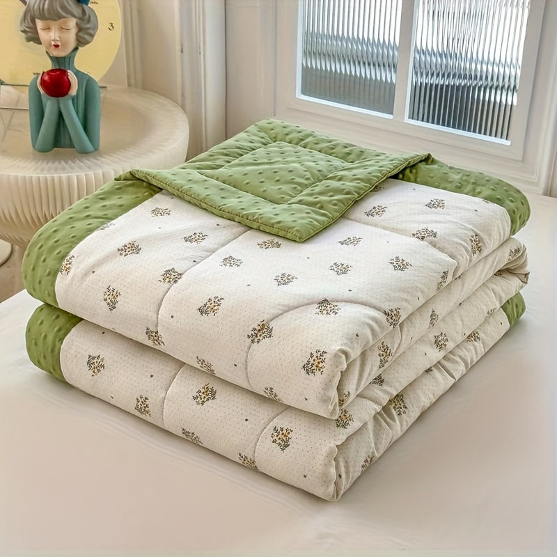 SOFTBLOOM – Lightweight Floral Summer Quilt for Breathable Sleep Comfort