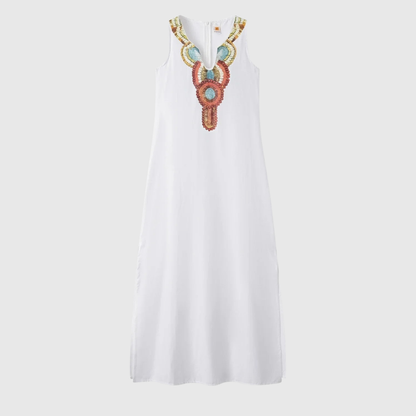 Bohemian Side Split Maxi Dress