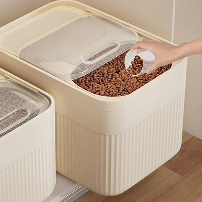 PAWCONTAIN – Airtight BPA-Free Pet Food Storage Bin for Freshness & Protection