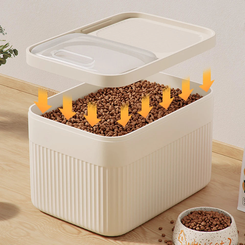 PAWCONTAIN – Airtight BPA-Free Pet Food Storage Bin for Freshness & Protection