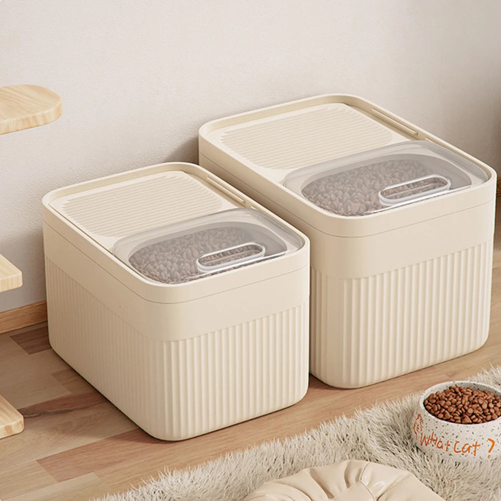 Airtight Dog Food Storage Container - Keep Pet Food Fresh & Odor-Free 1