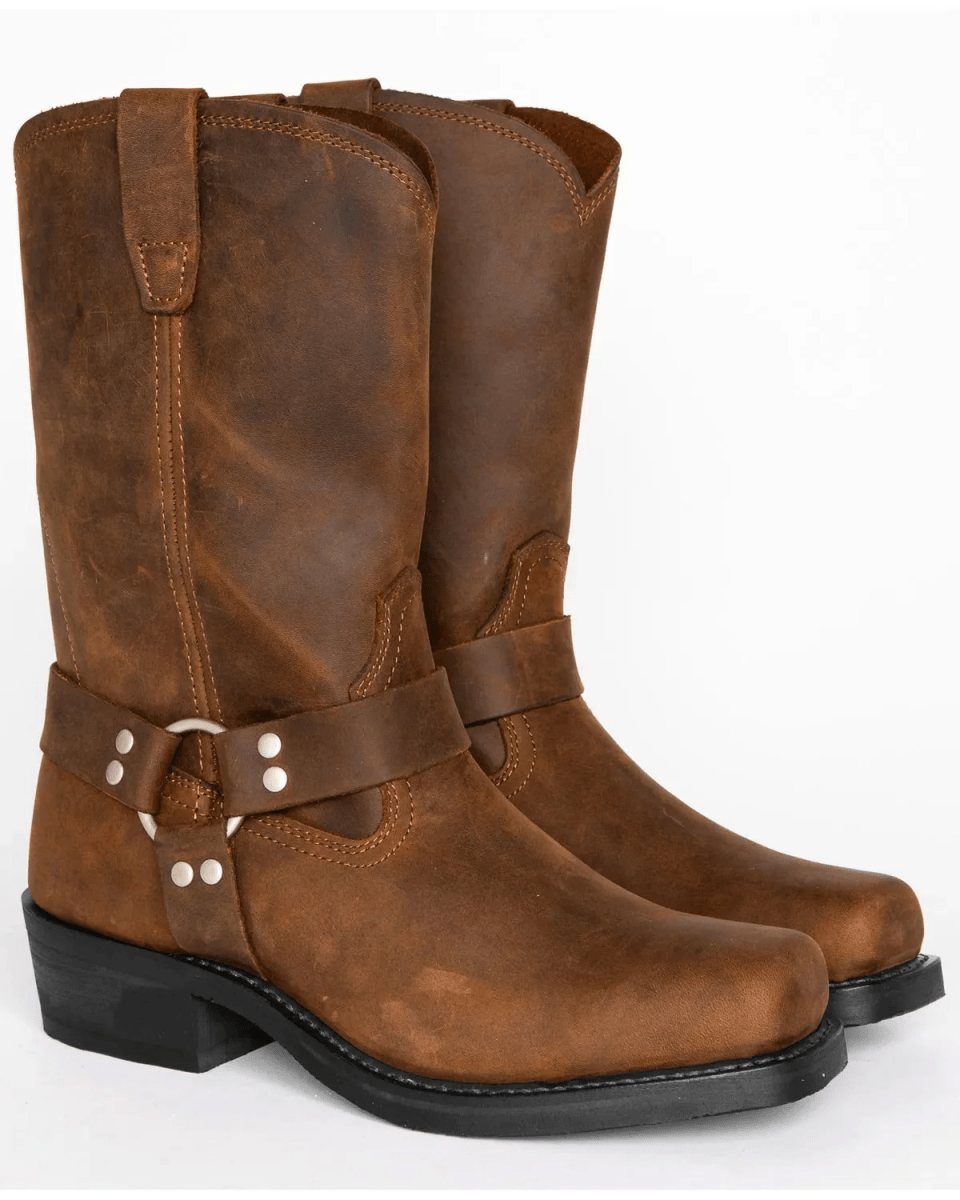 IRONSTRIDE – Rugged men’s harness boots with waterproof leather