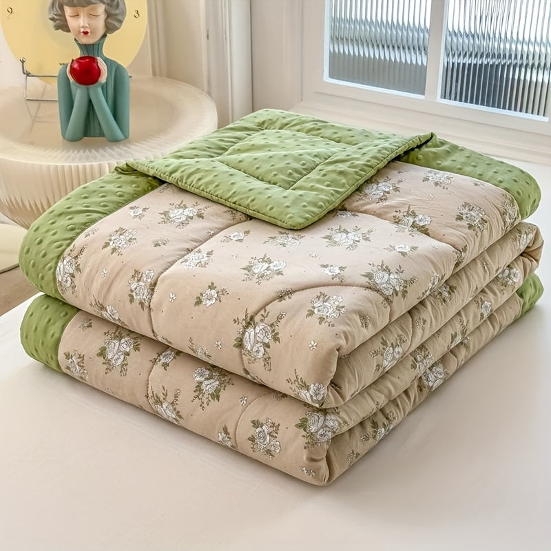 BLOOMCOOL - Lightweight Floral Summer Quilt for Comfortable Sleep 6