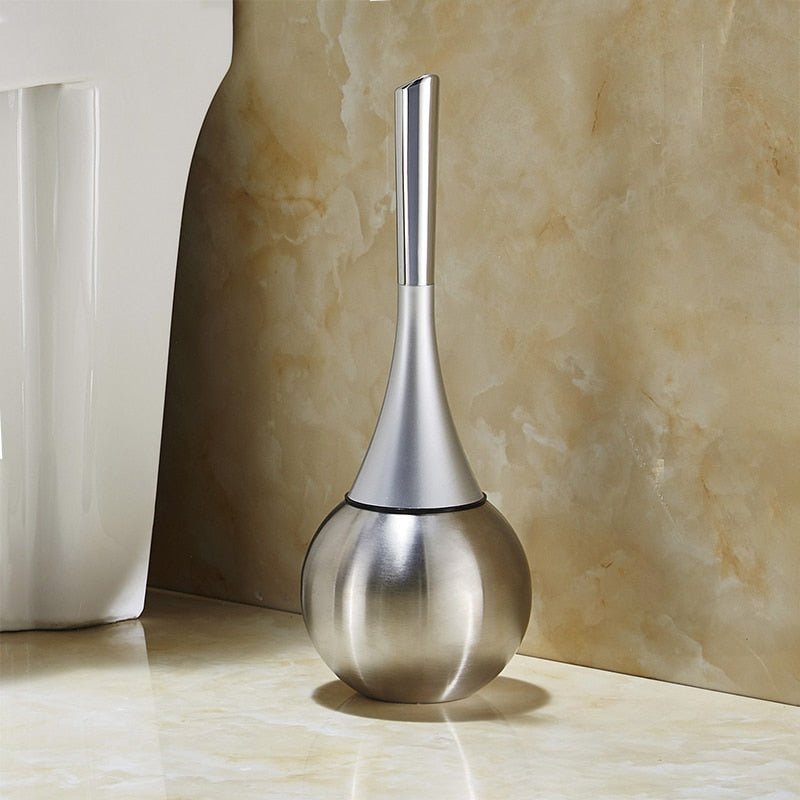 CLEANLUXE - Silicone Toilet Brush & Hygienic Holder for Deep Cleaning 2