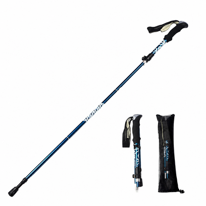 FOLDTREK – Compact Folding Walking Pole for Outdoor Hike Adventures