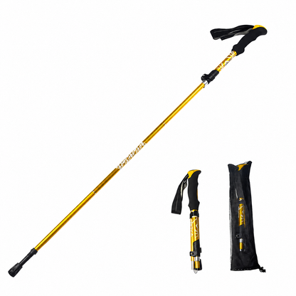 FOLDTREK – Compact Folding Walking Pole for Outdoor Hike Adventures