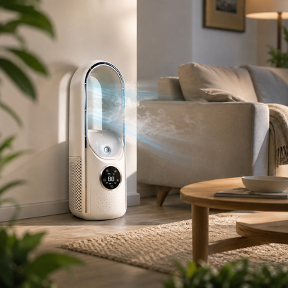 COOLBREEZE – Portable Air Cooler for Quiet Personal Comfort