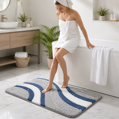 EARTHORA – Organic Style Bath Mat for Natural Home Decor