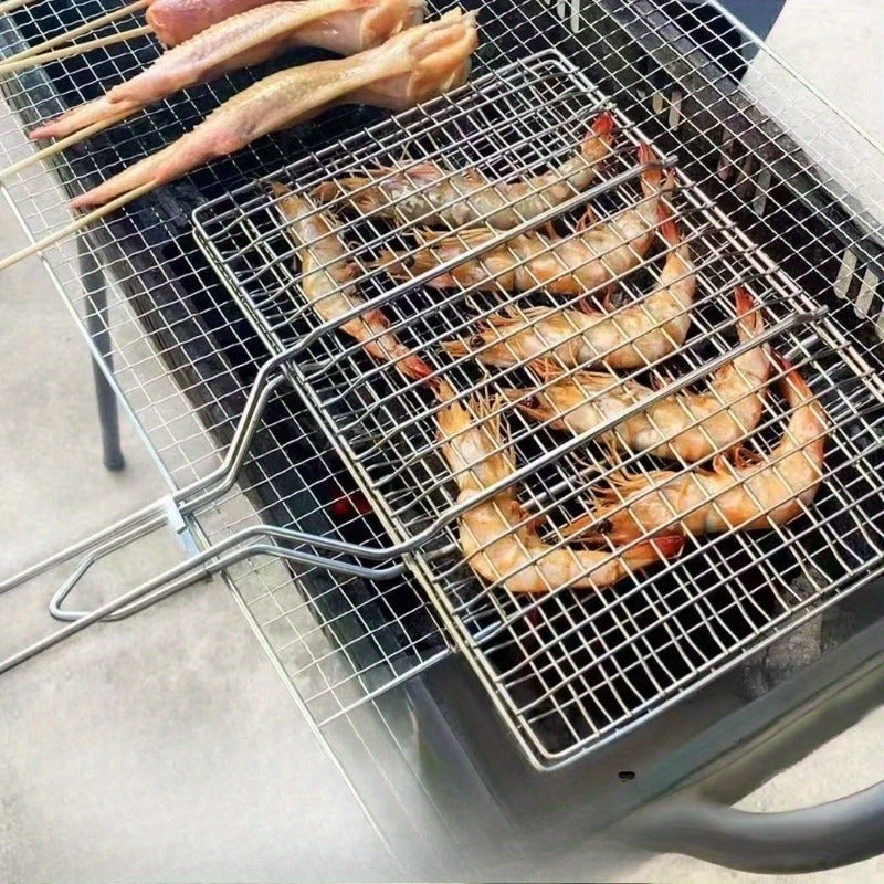 GrillGrid - Large Capacity Grill Basket for Even Cooking of Fish and Veggies 1