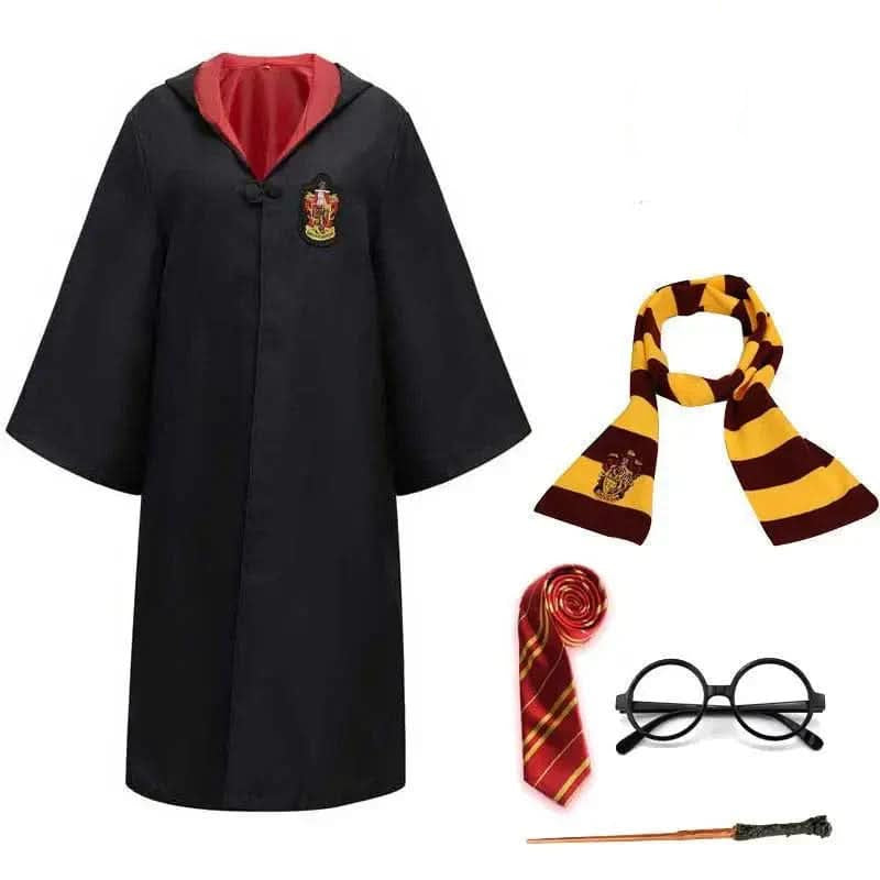 MAGICWARD – Complete Wizard Costume Set with Cloak & Accessories for Kids & Adults