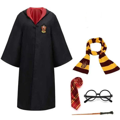 MAGICWARD – Complete Wizard Costume Set with Cloak & Accessories for Kids & Adults