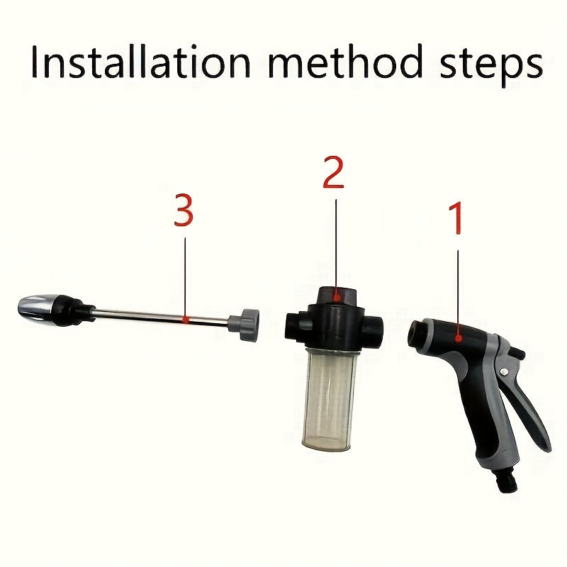 HydroShot - High-Pressure Spray Gun for Car Washing & Garden Cleaning 6