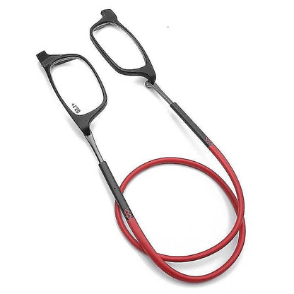 OPTISMART – Magnetic Neck-Hanging Reading Glasses for Clear Vision On-the-Go