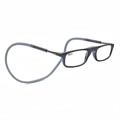 OPTISMART – Magnetic Neck-Hanging Reading Glasses for Clear Vision On-the-Go