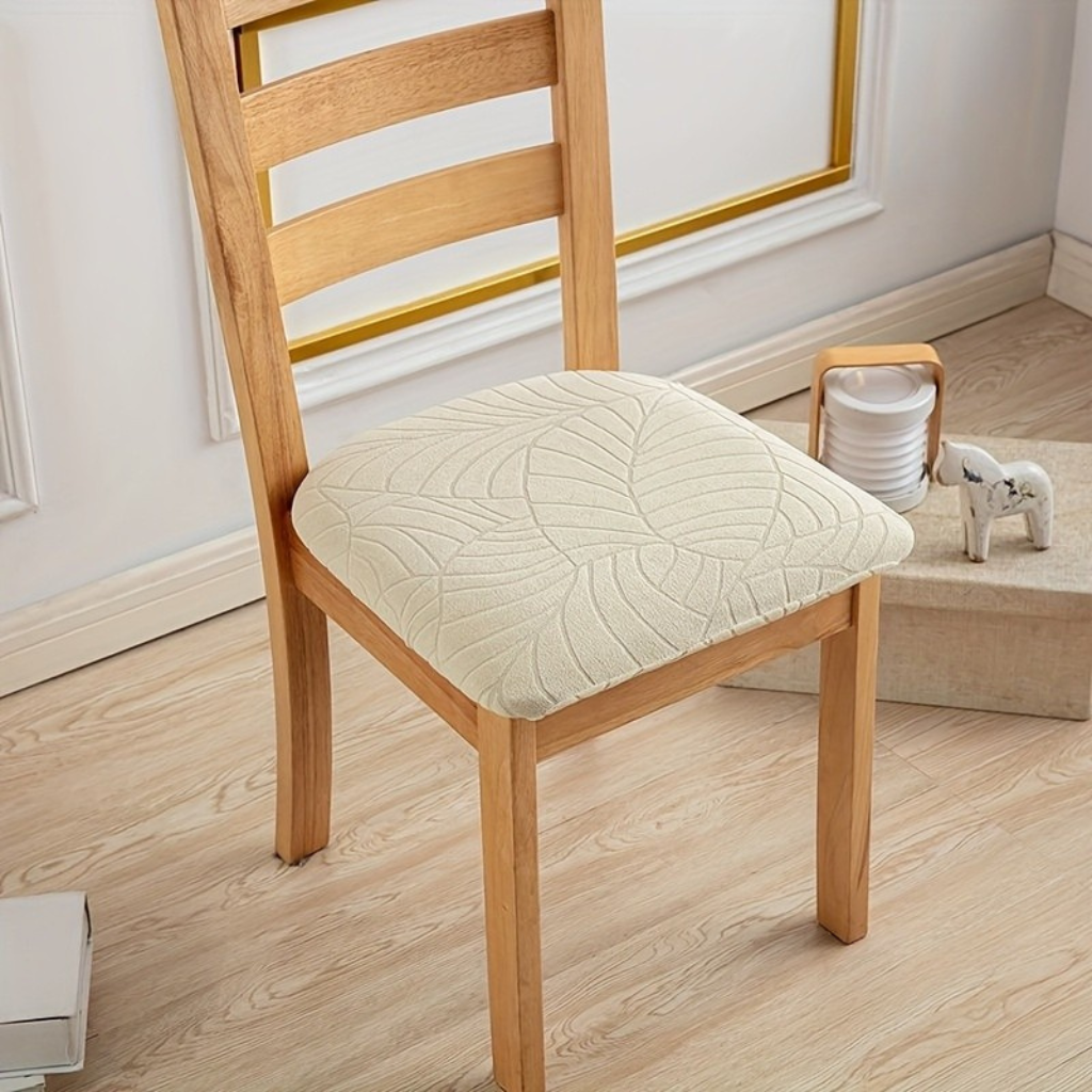 JACQURENEW - Stretch Fit Chair Covers for Elegant Dining Room Upgrade 0