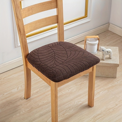 JACQURENEW - Stretch Fit Chair Covers for Elegant Dining Room Upgrade 12