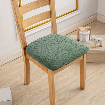 JACQURENEW - Stretch Fit Chair Covers for Elegant Dining Room Upgrade 1