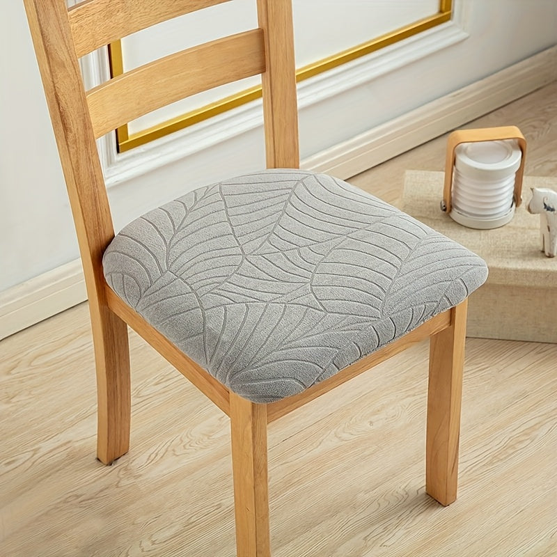 JACQURENEW - Stretch Fit Chair Covers for Elegant Dining Room Upgrade 4