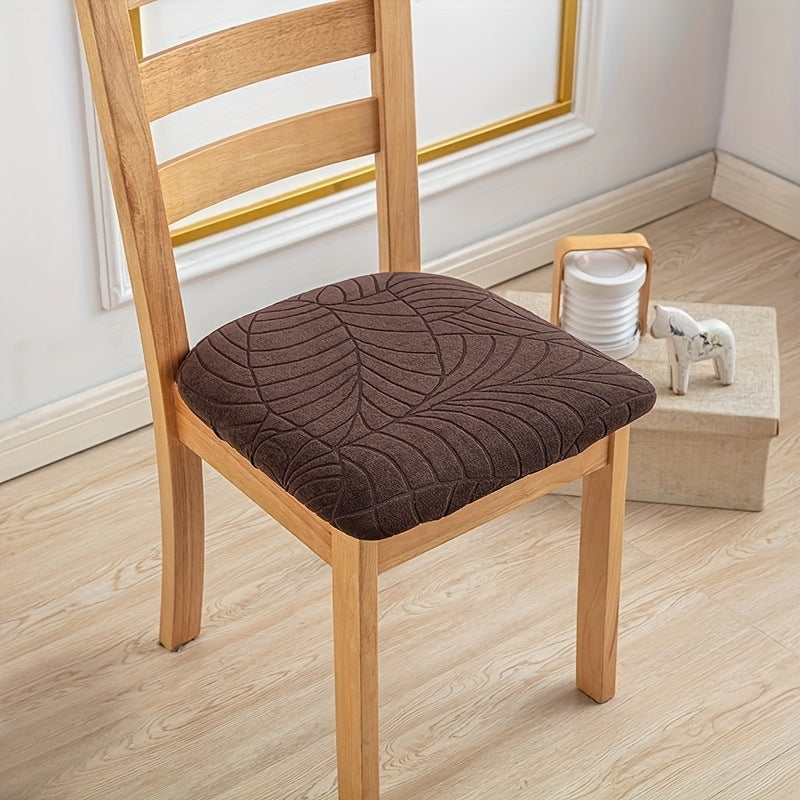 JACQURENEW - Stretch Fit Chair Covers for Elegant Dining Room Upgrade 6