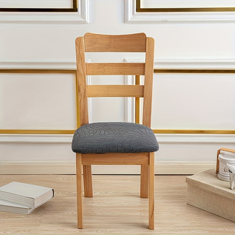 JACQURENEW - Stretch Fit Chair Covers for Elegant Dining Room Upgrade 7