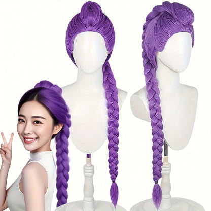 WIGLORA – Cosplay Party Wig Set for Costume Dress Up