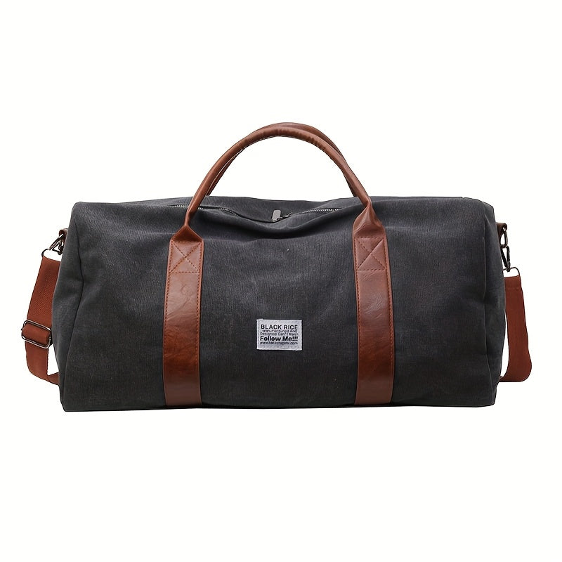 LUXIBAG - Vintage Washed Travel Duffel Bag with Large Capacity & Organizer 0
