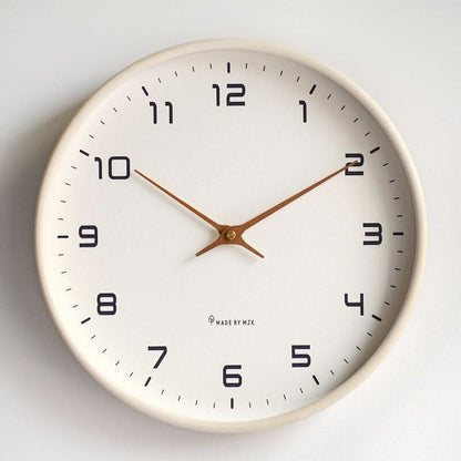 TIMECALM – Modern Silent Wooden Wall Clock with Scandinavian Minimalist Design