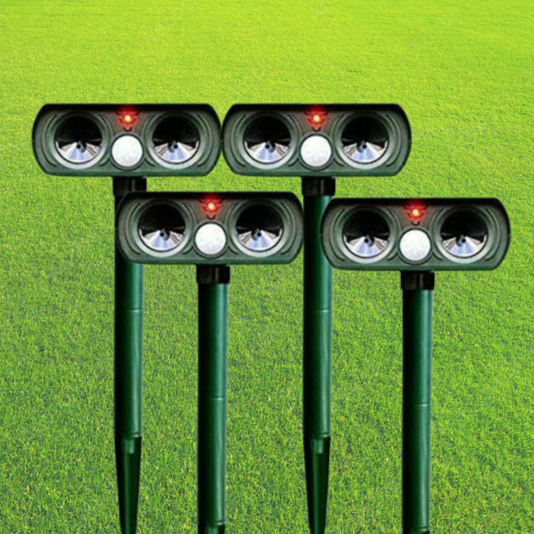 PESTWARD - Solar Ultrasonic Animal Deterrent for Garden Protection 0