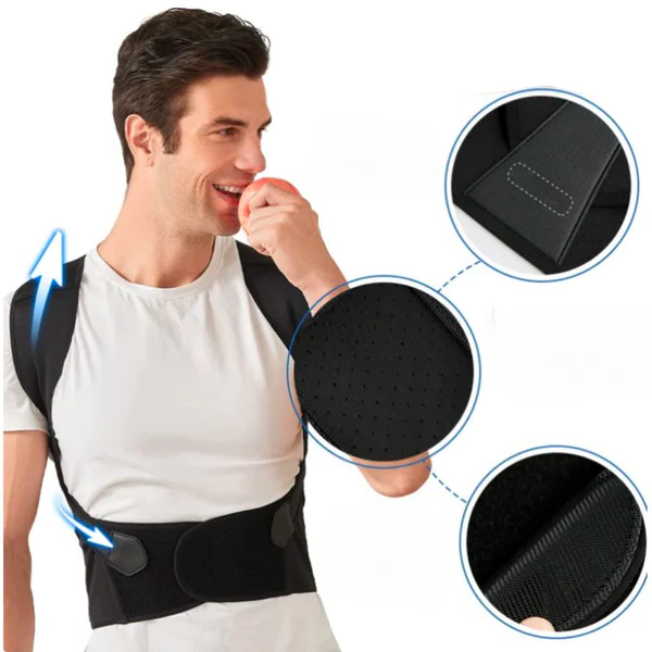 PostureLift - Adjustable Back Brace for Posture Correction and Support 3