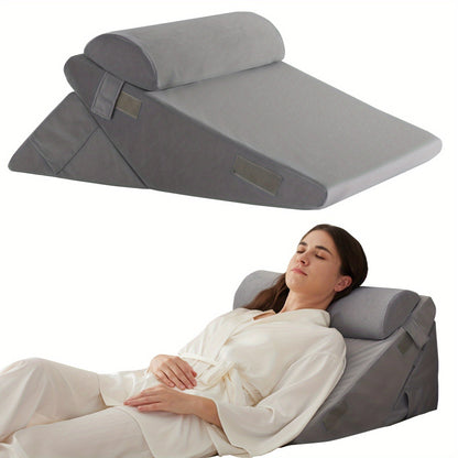 CLOUDREST – Adjustable Bed Wedge Pillow for Comfort, Support & Leg Elevation