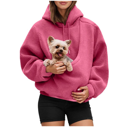 HUGPOCKET – Cat Lovers Hoodie with Pet Pouch Design