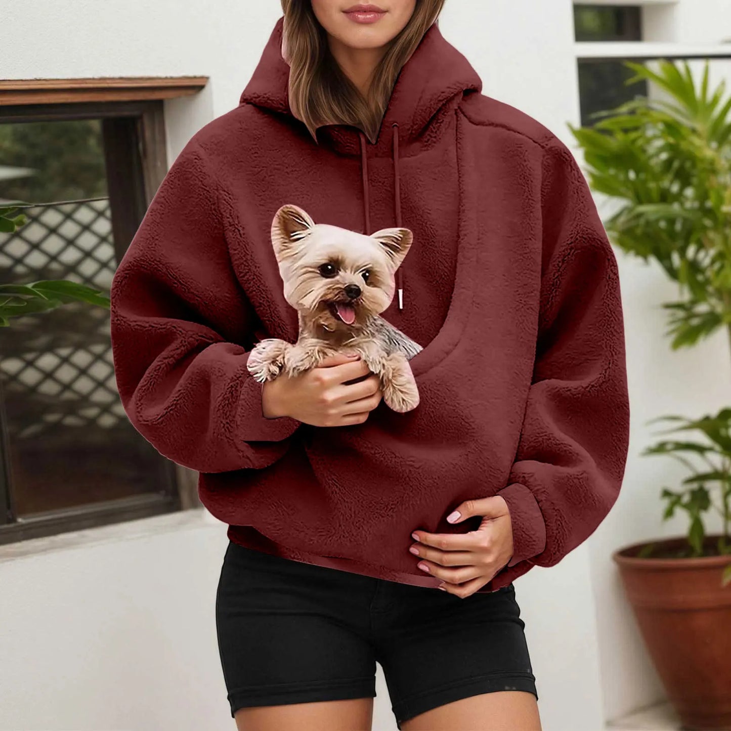 HUGPOCKET – Cat Lovers Hoodie with Pet Pouch Design