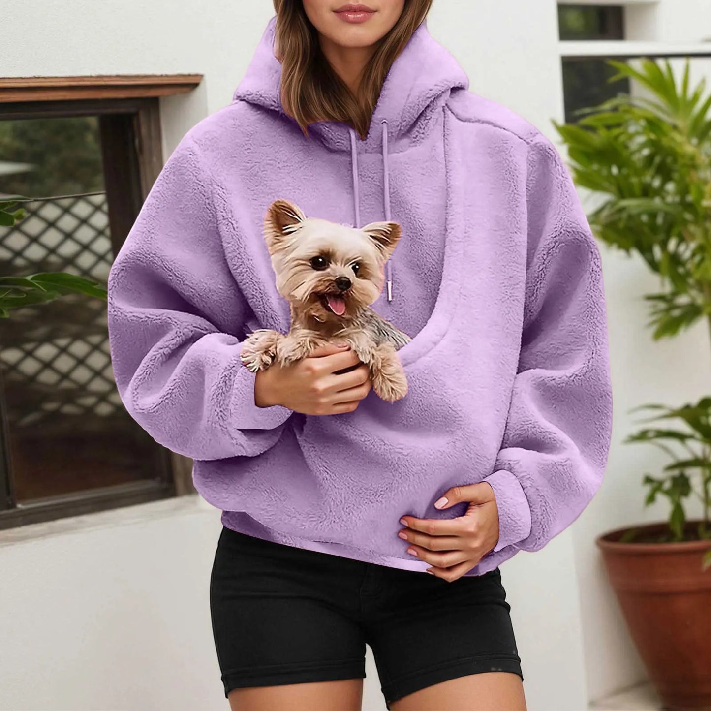 HUGPOCKET – Cat Lovers Hoodie with Pet Pouch Design