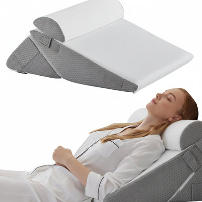 CLOUDREST – Adjustable Bed Wedge Pillow for Comfort, Support & Leg Elevation