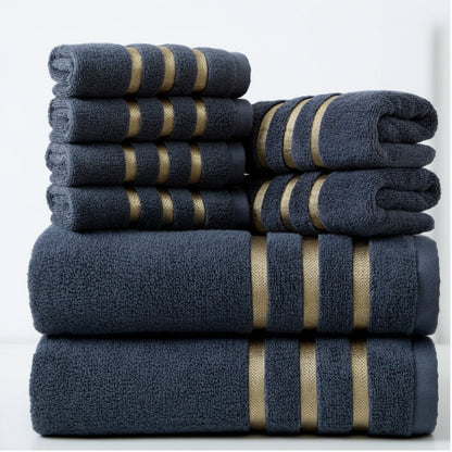 LUXECLOUD – Hotel-Quality 400 GSM Cotton Towel Set for Everyday Comfort