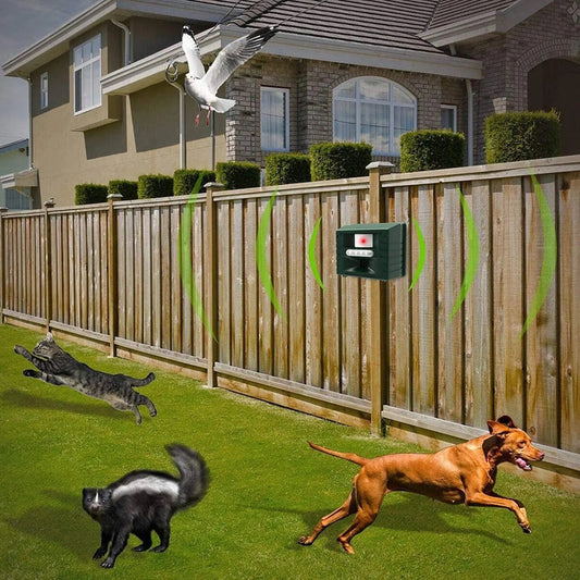 SilentGuard - Ultrasonic Bird Repeller Device for Effective Yard Protection 5