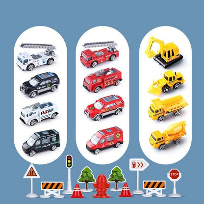 SkyMission Adventure Airplane Playset with Vehicles for Creative Role Play 8