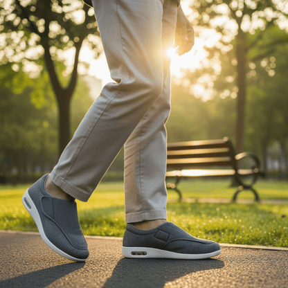SoftWalk - Extra Wide Diabetic Comfort Shoes with Memory Foam Insole 2