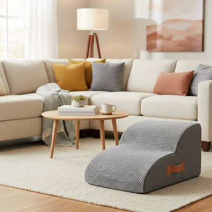 PETRISER – Soft Foam Dog Stairs for Bed & Sofa Access