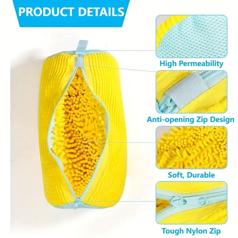 SoleShield - Heavy-Duty Shoe Washing Machine Bag with Protective Lining 2