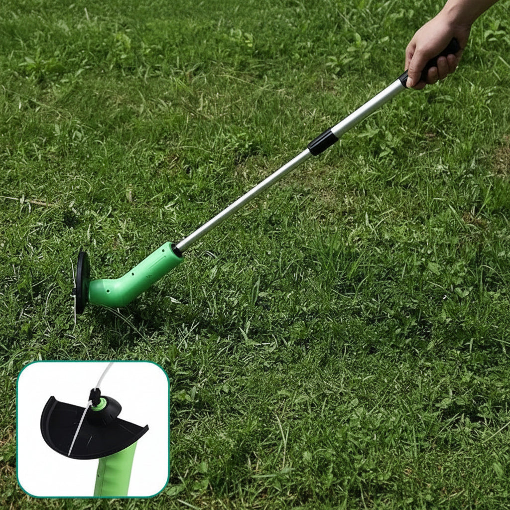 TrimMaster - Cordless Mini Grass Trimmer with Adjustable Cutting Head 3